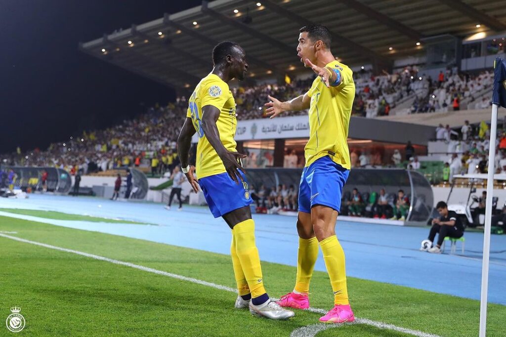 Cristiano Ronaldo y su futuro: “me sentiré un poco perdido” 2 Cristiano Ronaldo festejando un gol con Al-Nassr.