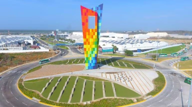 Ventana al Mundo, monumento de Barranquilla.