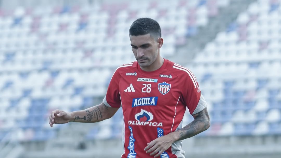 Independiente Medellín vs. Junior: ¿un 'Tiburón' con dudas defensivas se crecerá y ganará? 1 Fotografía de Guillermo Celis, volante del Junior de Barranquilla.