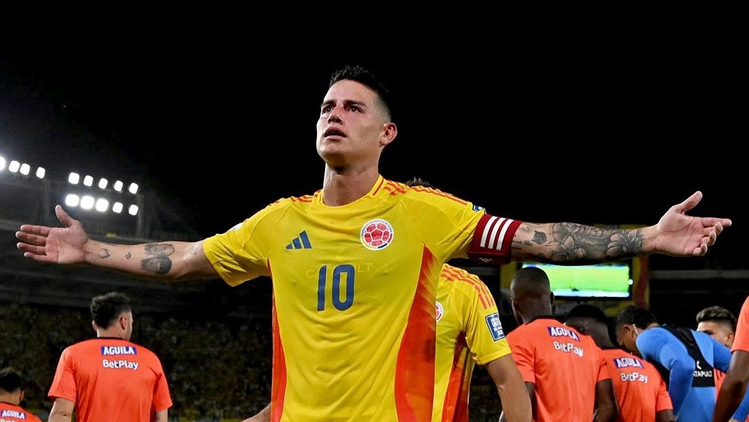 Esto vale ver a la selección Colombia en el Mundial 2026: ¡alista el bolsillo! 1 Fotografía de James Rodríguez, jugador de Colombia, quien jugaría el Mundial 2026.