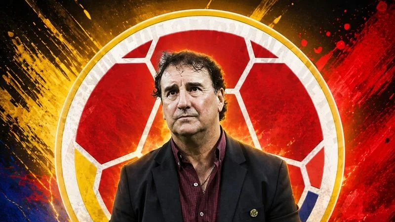 Diseño gráfico de Néstor Lorenzo, actual técnico de la selección Colombia.