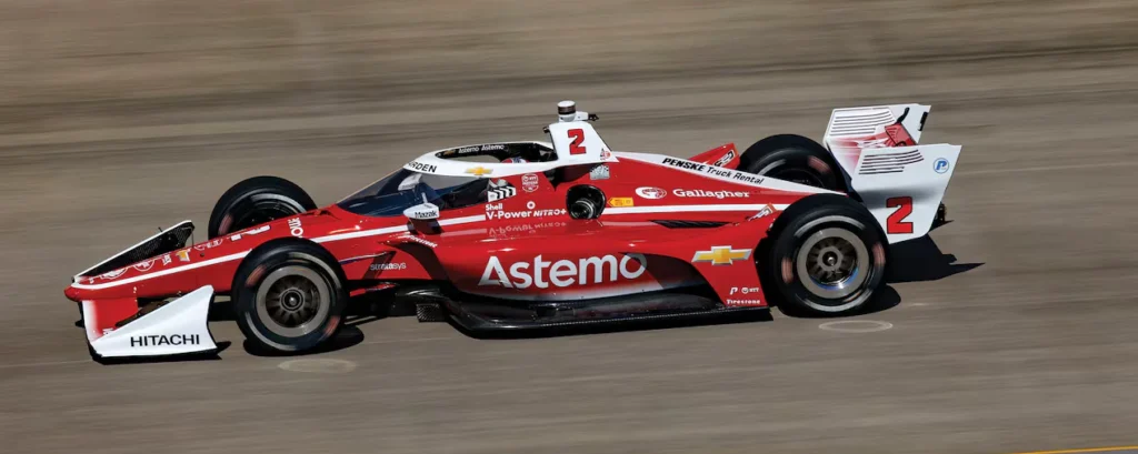 Barranquilla insiste en el automovilismo mundial: la mira está puesta en la IndyCar para 2027 2 Fotografía de autómovil en una jornada de la IndyCar, torneo que quiere acelerar en Barranquilla.