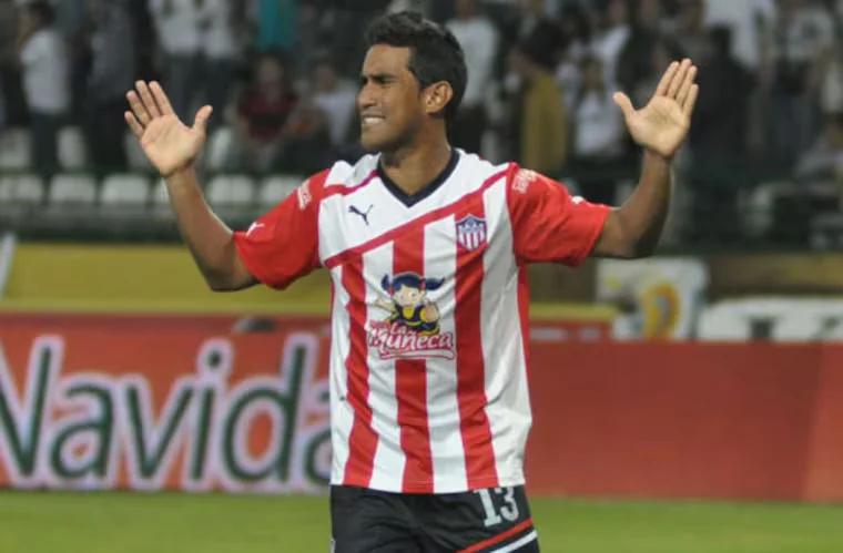 Fotografía de José 'Ringo' Amaya, en su segunda etapa con Junior.